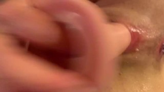 Close up pussy Quick morning Squirt 