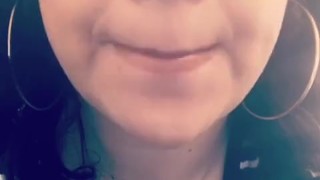 Gum Chewing Tease