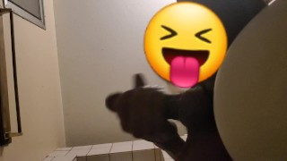 Hand job in bathroom prt.4