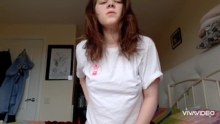 Horny Slut Pillow Humping 