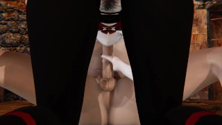 RWBY - Salem blowjob (3D Porn)