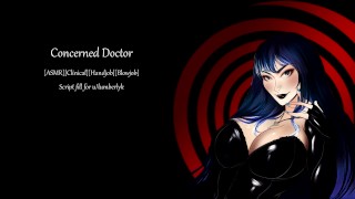 [ASMR] Concerned Doctor Blowjob