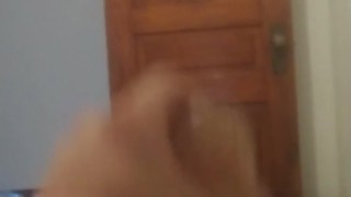 Late day stroke session with HUGE cumshot!