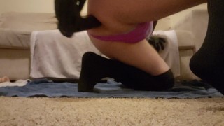 Sissy Cinderella loves big toys