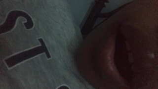 Big beautiful ebony lips 
