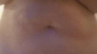 Bbw milf playing with her massive soapy tits and ass in the shower 
