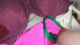 Cumming All Over A Strippers Panties