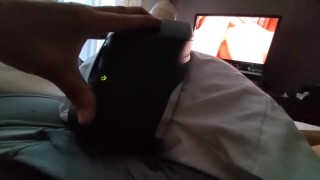 Milk Huge Sexy Balls with Fleshlight Launch with Moaning Creampie