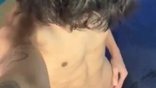 Hung Emo love showing off