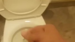 busting in the bathroom 