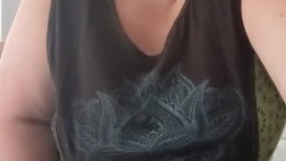 Sneaky masturbating trying to be quiet!!