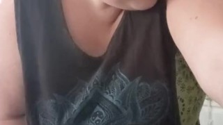 Sneaky masturbating trying to be quiet!!