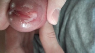 Leaky Femboy Cum on Camera