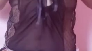 Busty asian teen slut in sexy lingerie for daddy