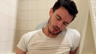 Eddie De Luca Piss and Cum