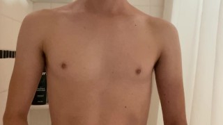 Eddie De Luca Piss In Shower