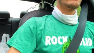 Eddie De Luca Jerking and Driving