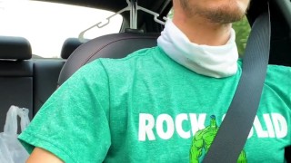 Eddie De Luca Jerking and Driving