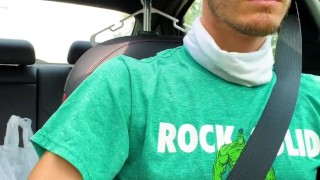 Eddie De Luca Jerking and Driving