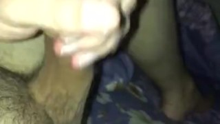 Дрочка. Трахаю свою руку, оргазм и стоны в конце.