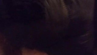 Redhead wife makes hubby com fast and swallows