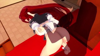 D×D Rias Gremory (3D HENTAI)