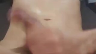 Twink Solo with Huge Cock