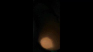 Fucking Ebony while her Roomate on Opposite Couch in Living Room
