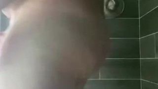 John Michaels having shower sex with himself. Close up dick and cum shots and gaping. 