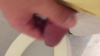 Just Jerking it in the park bathroom 