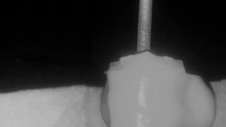 Solo male fucking machine deep penetration