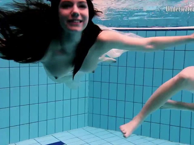 Two Super Cute and Sexy Teens Swimming 