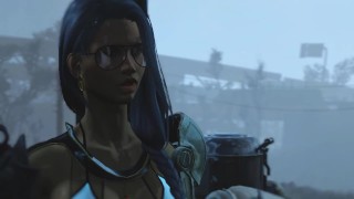 Cuckold Husband Watching His Asian Wife Fucked | Fallout 4