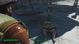 Cuckold Husband Watching His Asian Wife Fucked | Fallout 4