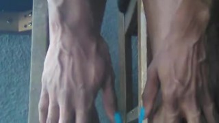Sexy Ebony Feet and Hands