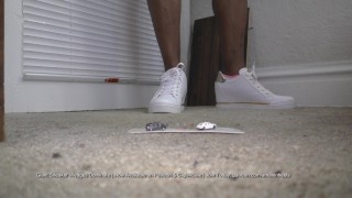 amaninheels | Giant Crossdresser | Giant Sneaker Wedges Dominate (teaser)