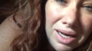 Watch eye rolling orgasm as I rub my clit on my belly! Panting tells why she became a Pornhub model