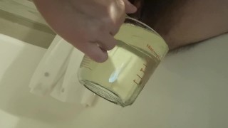 Bladder measurement pissing