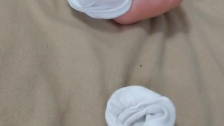 Sexy feet strip socks 