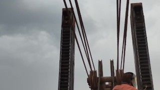 I'm restoring the excavator's tooth.
