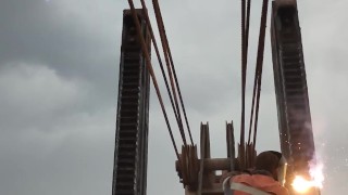 I'm restoring the excavator's tooth.