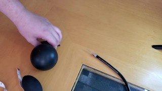 UTIMI Inflatable Butt Plug with Detachable Needle demo
