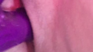Vibrator on clit