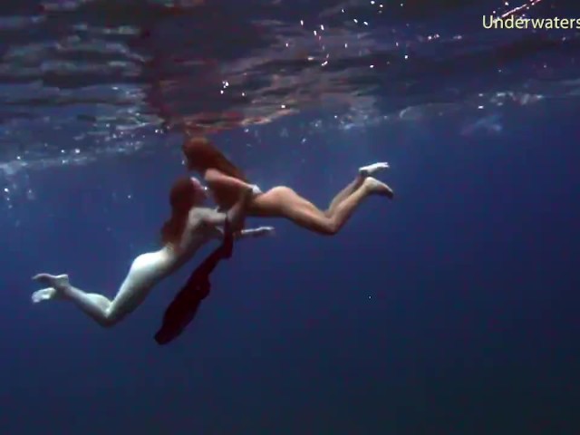 Underwater Erotics With Hot Girls in the Sea 