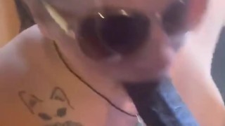 ENTANGLEMENT WITH NEIGHBORS WIFE!! (Sucks My Dick In Kitchen While He’s Upstairs 