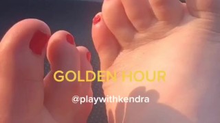 Foot Fetish Golden Hour 