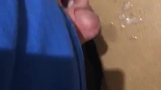 Jerking off my cock 