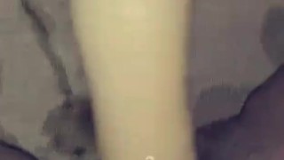 It was small. Add me on snapchat for more content ;) @darlah_haze 