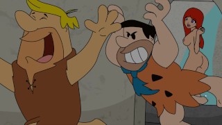 Booty Pebbles Episode 2 - Barney fucks both Wilma and Pebbles