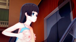 [Dumbbell Nan Kilo Moteru?] Akemi Souryuuin(3d hentai)